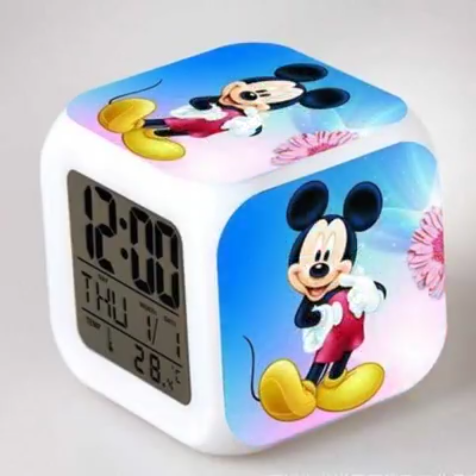 Mickey & Minnie Digital Multi-Function Alarm Clock
